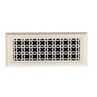 Rejilla de ventilación de aluminio de diseño moderno y Victoriano ajustable, Panel de acceso de techo, difusores decorativos, cubierta de salida de aire de ventilación