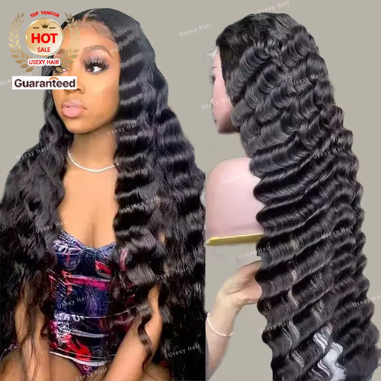 Peluca suelta de onda profunda