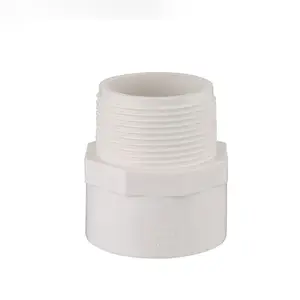 High quality drainage and water supply plastic male adapter pvc plastic pipe fittings