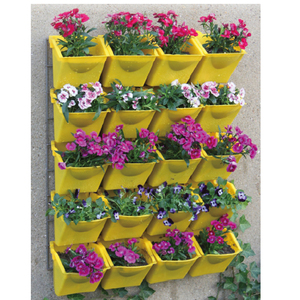 VERTAK-macetas de plástico para jardín, macetas para guardería, cuadradas, para colgar en el balcón - Product Image 3