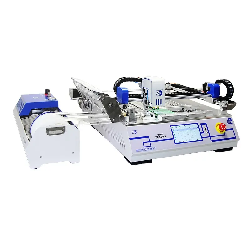 Small Desktop Pick And Place Machine High Speed 2 Head LED Assembly Machine Automatic Smt Pick And Place Machine for pcb making