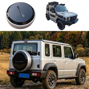 Para <span class=keywords><strong>Suzuki</strong></span> <span class=keywords><strong>Jimny</strong></span> 2018+ 3/5 Puertas, Cubierta de Llanta de <span class=keywords><strong>Repuesto</strong></span>, Protector de Neumáticos, Accesorios Exteriores de Modificación y Estilización - Product Image 1