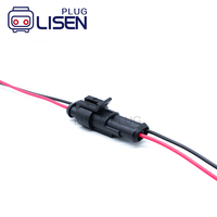 282104-1 282080-1 AMP Superseal 1.5 Seri 2 Pin Konektor Sensor ABS Male Female Pigtails