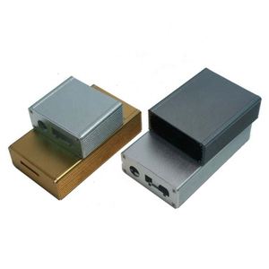 EBM Aluminum Alloy <b>Enclosure</b> Electrical Control Box IP55 Protection Custom Anodized Silver Extrusion Case PCB Electronics - Product Image 1