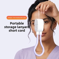Câble USB Type-C vers Type-C TPE 16CM, charge rapide 60W, blindage tressé, conducteur en cuivre pur, pour batterie externe et téléphone portable