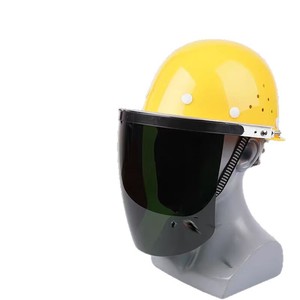 <b>Protective</b> Face <b>Shield</b> PC Full Face Hood Impact Resistant Anti Scratch Workshop Grinding Cutting Use - Product Image 1