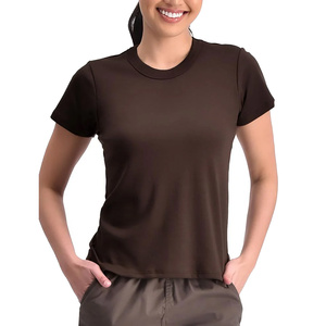 T-shirt pour femme au design décontracté et élégant, conçu pour un confort détendu, avec une forme soignée et un look élégant au quotidien. - Product Image 2