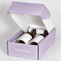 Boîte en carton ondulé recyclable antichoc, imprimée en quadrichromie, pour l'expédition et l'emballage de champagne