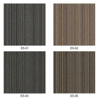 Dalles de moquette ignifugées et amortissantes 50x50, en polypropylène avec support PVC, non toxiques, insonorisantes, pour sols de maison et de bureau