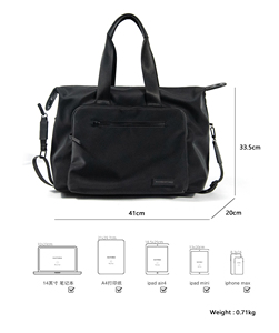 Mifaktory Women's Nylon Duffel <b>Bag</b> With Shoes Compartment Fitness Gym Travel Shoulder <b>Bag</b> All Seasons Fashion Style - Product Image 6