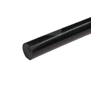 Tiges HDPE bon marché noir 06mm x 1m pour composants industriels et applications extérieures Force et fiabilité nécessaires - Product Image 1