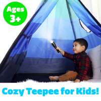 Tienda de campaña tipi portátil personalizada al por mayor para niños, para interiores