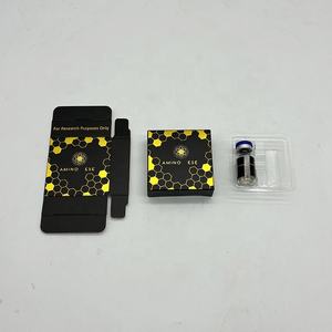 Caja y Etiqueta Ecológicas para Cosméticos, Impresión de Etiquetas en Papel Holográfico Brillante, Caja de Papel para Viales de 2ml, 3ml, 5ml, Empaque para Viales Pepz y Etiqueta para Viales - Product Image 4