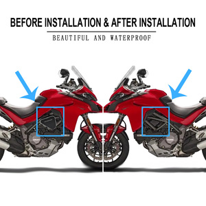 Borsa porta attrezzi per moto <span class=keywords><strong>Ducati</strong></span> Multistrada 1200, da posizionare sul telaio o sul paraurti, porta sacca idrica e pacchetto attrezzi - Product Image 2
