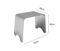 CRF Style moderne Idéal pour les ambiances intérieures et extérieures élégantes Combinaison table et chaise en acier inoxydable pour salon de thé au lait Café