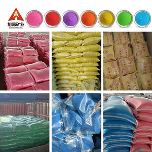 Sabbia Colorata per Parco Giochi per Bambini, Prodotta a Macchina, 40-80 Mesh, per <span class=keywords><strong>Pittura</strong></span> con Sabbia Fatta a Mano, 72 <span class=keywords><strong>Colori</strong></span>, Ecologica, Non Tossica, Durata 1 Anno - Product Image 3