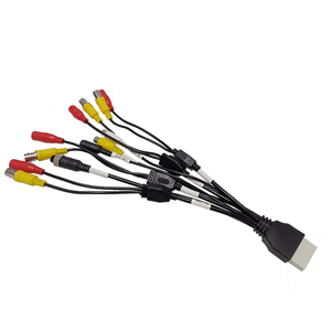 Nhà sản xuất bền hàng không <span class=keywords><strong>CCTV</strong></span> Camera cáp <span class=keywords><strong>BNC</strong></span> nối PVC Áo khoác 24V Đánh giá điện áp tương thích mạnh mẽ cũng được thực hiện - Product Image 1