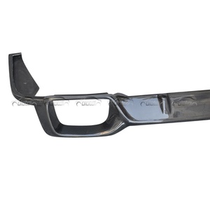 Real Carbon Fiber Rear <b>Diffuser</b> Bumper Chin Lip Spoiler Splitters for BMW F98 X4M 2019 - 2021 <b>Car</b> Styling - Product Image 5