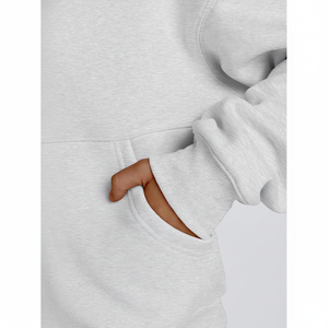 À la mode surdimensionné sweat à capuche zippé sweats pour femmes 2025 Y2K mode hiver hauts de gymnastique décontracté automne tenues trou reine taille - Product Image 1