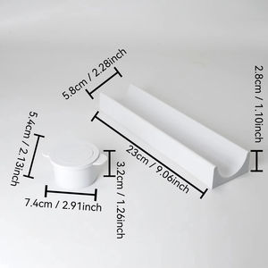 Easy <b>Square</b> Plastic Cake & Lolly Mold <b>Set</b> Eco-Friendly Baking Molds for Parties Desserts & Candy Making - Product Image 6