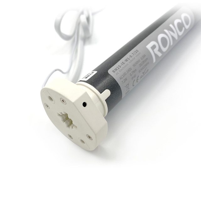 RM25-IE Ronco Smart Home 12V Brush DC 25mm Window Remote Control Roller Shade Blind Electric Tubular Motor IP40 Home Appliance