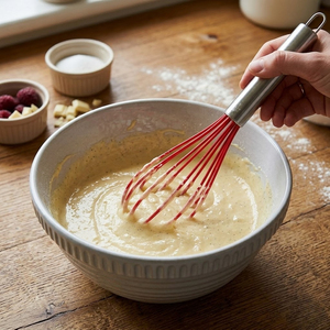 <span class=keywords><strong>Fouet</strong></span> en <span class=keywords><strong>silicone</strong></span> de qualité alimentaire pour mélange intensif, résistant à la rouille, batteur à œufs pour cuisines commerciales - Product Image 3
