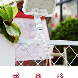 Solar <b>Light</b> Octopus Style Outdoor Clip on Lamp Ideal for Courtyards Pathway Home Walls New Model <b>Motion</b> <b>Sensor</b> Waterproof Design - Product Image 2