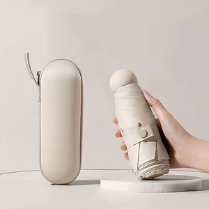 Nouvelle Tendance 2026 : Parapluie Portable Mini Capsule 5 Plis Léger et Personnalisable Anti-UV de Haute Qualité pour Femme - Product Image 1