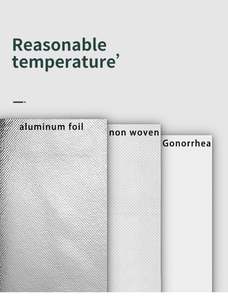 Sac isotherme réutilisable en non-tissé avec logo personnalisé, sac isotherme en non-tissé, sac de pique-nique - Product Image 4