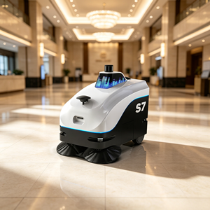 AI Powered Unattended Outdoor Sweeping Robot Precise Mapping Path Planning For Large Outdoor Public Spaces - Product Image 1