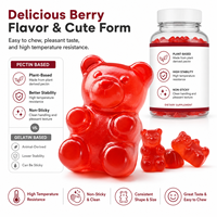 Gomitas de Complejo Herbal Personalizadas OEM, 60 Unidades, Servicio de Marca Privada OEM Disponible para Cooperación con Marcas de Suplementos para la Salud