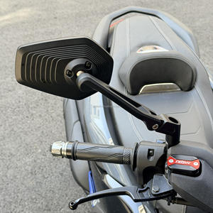 SHENAO Nouveaux rétroviseurs de <span class=keywords><strong>moto</strong></span> universels CNC pliables convexes grand angle en acier inoxydable/aluminium pour PCX160/150/<span class=keywords><strong>125</strong></span> - Product Image 1