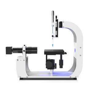 Testeur d'angle de contact <span class=keywords><strong>automatique</strong></span> de haute précision testeur d'angle de goutte d'eau et analyseur de forme de goutte équipement essentiel pour les tests - Product Image 4