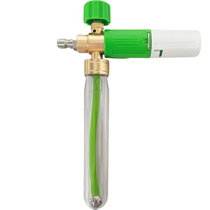Canon à mousse de lavage auto 1L à grande ouverture, raccord rapide 1/4, lance à mousse réglable, pistolet à bouteille transparente - Product Image 2