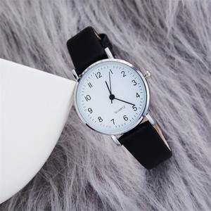 Reloj de Pulsera para Mujer, Correa de Cuero Simple, Reloj de Cuarzo de Moda, Fabricante, Venta al por Mayor - Product Image 1