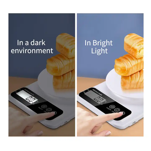 10 किलो/1 ग्राम इलेक्ट्रॉनिक स्केल डिजिटल वजन मशीन प्लास्टिक डिजिटल रसोई पैमाने - Product Image 3