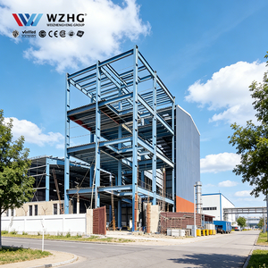 โครงสร้างที่จอดรถเหล็กสำเร็จรูป ประหยัดต้นทุน สำหรับที่อยู่อาศัยรวมชนิดต่างๆ น้ำหนักเบาแต่แข็งแรง ทนทาน ลดการเสียหาย - Product Image 1