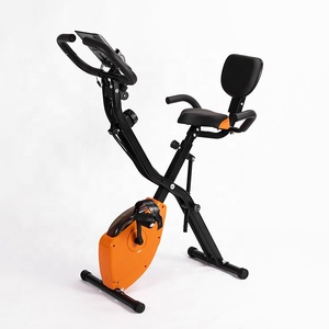 Bicicleta estática magnética <span class=keywords><strong>plegable</strong></span> para hacer ejercicio en el hogar, equipo de gimnasio para hacer ejercicio en el interior - Product Image 1