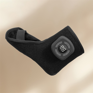 Masseur électrique sans fil <span class=keywords><strong>pour</strong></span> les pieds avec chaleur et vibrations, outil de massage multifonctionnel à air comprimé <span class=keywords><strong>pour</strong></span> la cheville avec compresse chaude - Product Image 2
