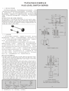 Ykjd Liquid Level Control <b>Relay</b> 24/220V 100 150 200 250 300 350 400 450 500 For Water Tank Automation - Product Image 1