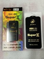Protection d'écran en verre trempé Super X ESD à prix avantageux pour iPhone Samsung Infinix Tecno Accessoires mobiles Film en verre