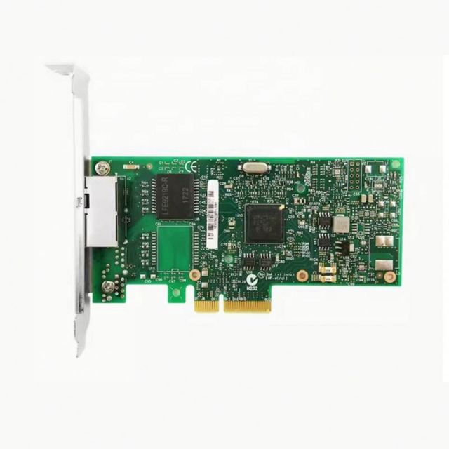 PLC New AM2 Chip Double Port Gigabit Electrical Network Card I350-T2V2 RJ45 Pci X4 Industrial