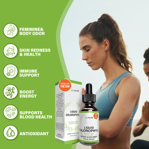 Gotas líquidas do suplemento dietético do PBF fábrica clorofila líquida, Clorofila líquida, Suplemento à saúde da pele - Product Image 6