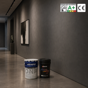 Peinture murale en pierre calcaire résistante à l'usure, revêtement finition pierre naturelle, matériau de construction intérieur/extérieur - Product Image 1