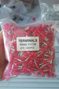 तांबे का फरूल टर्मिनल ल्यूज ट्यूबलर पीसी इन्सुलेट तार टर्मिनल - Product Image 6