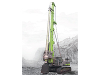 Plate-forme de forage de champ pétrolifère ZR185 foreuse rotative hydraulique puissance de moteur diesel 181kw avec entraînement rotatif à grand couple