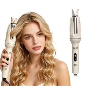 0728 Professional Automatic Curler Waterproof Rechargeable Salon Equipment Hair Waver 4 Levels Temp <b>Lightweight</b> <b>Iron</b> for Home - Product Image 2