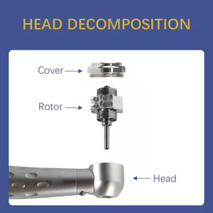 자가발전 LED 고속 에어 터빈 <span class=keywords><strong>E</strong></span>-제너레이터 덴탈 핸드피스 - Product Image 5