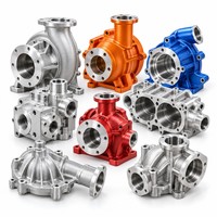 Fabrication sur mesure selon plans OEM pour les corps de pompes en alliage d'aluminium par coulée sous pression