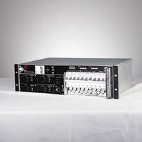 Système de rack DUMC 48/120-30HIII B 48V 120A avec alimentation intégrée 3U 19 pouces, unité redresseuse pour télécommunications